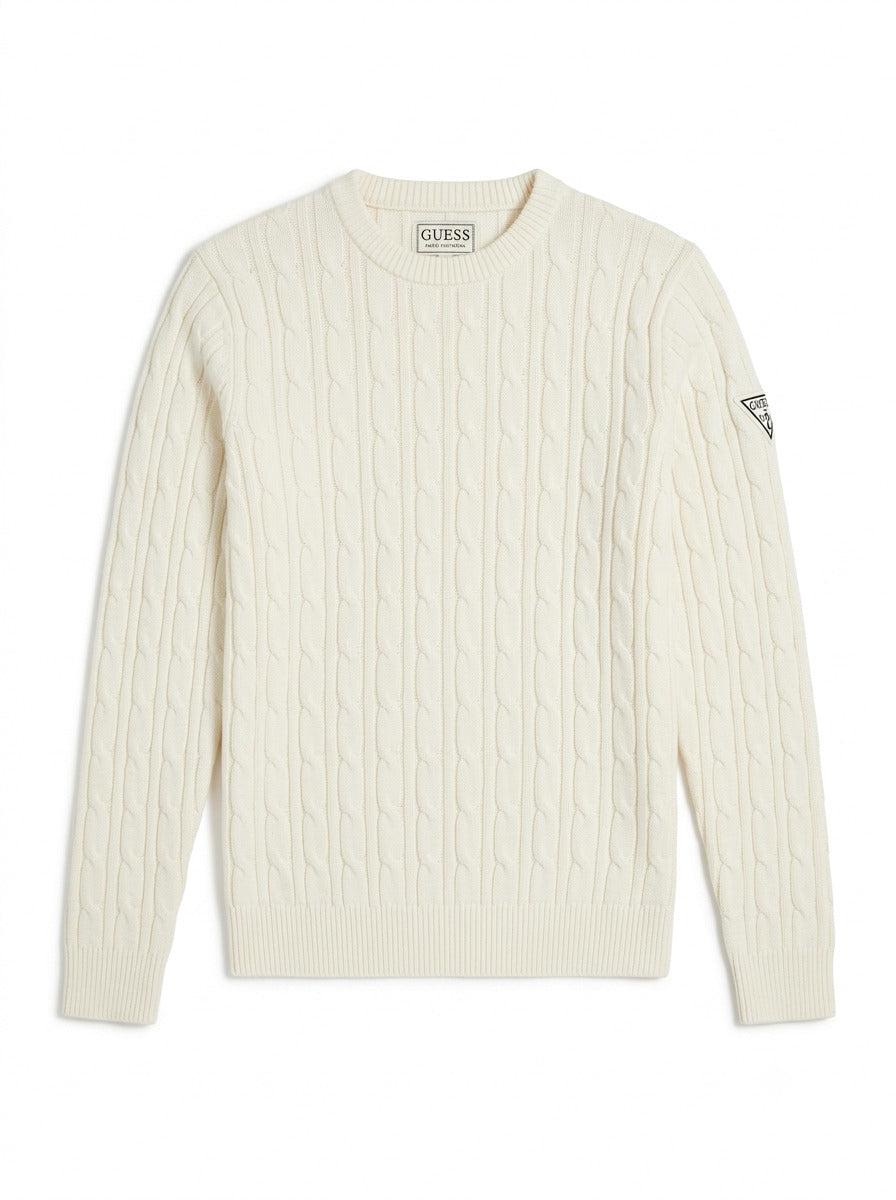 Maglione a trecce L6BR10 Z1589-G9L9 GUESS