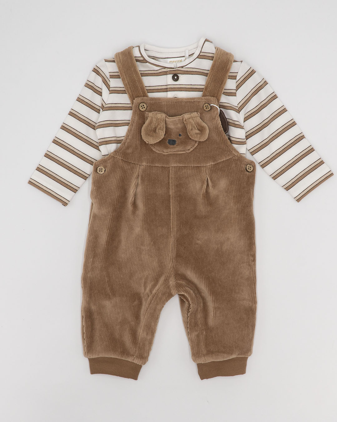 Salopette in velluto rigato con taschina MAYORAL