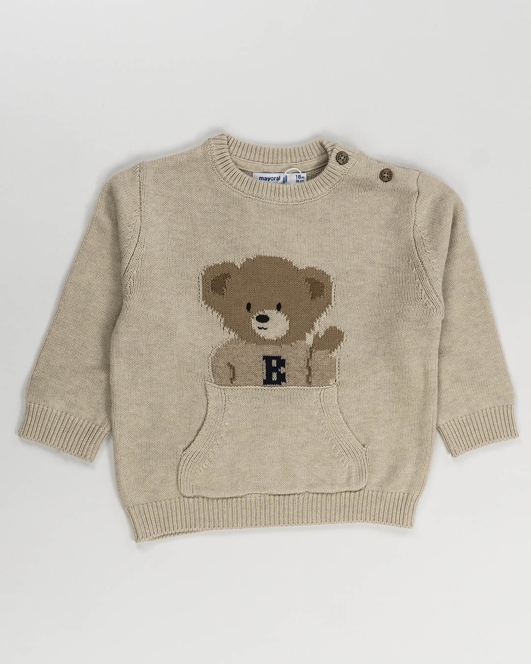 Maglione girocollo con orsetto MAYORAL