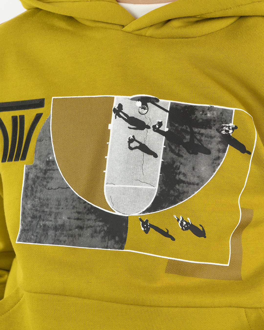 Felpa con cappuccio e campo da basket MAYORAL