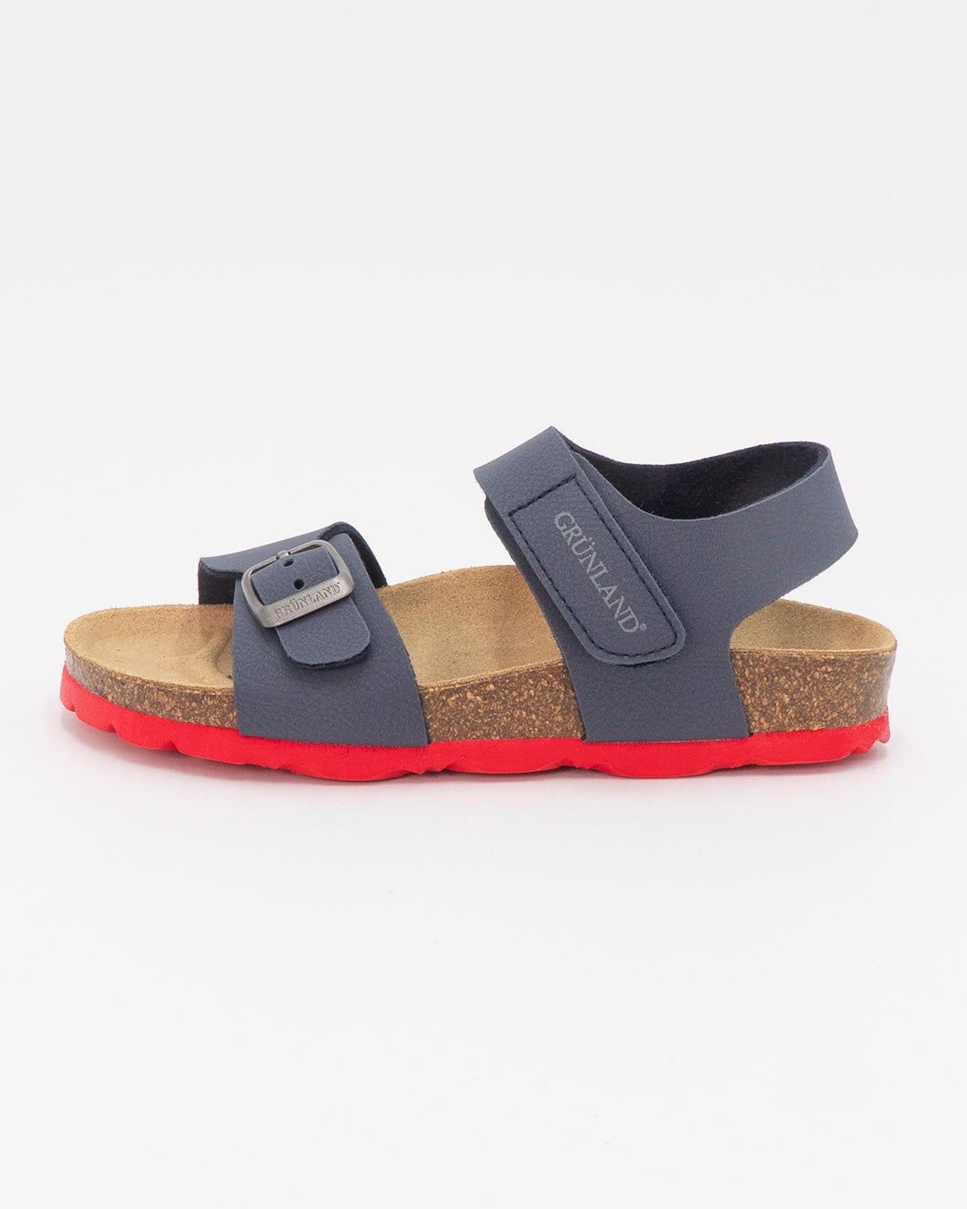 Sandali con suola colorata e strappoGRUNLAND