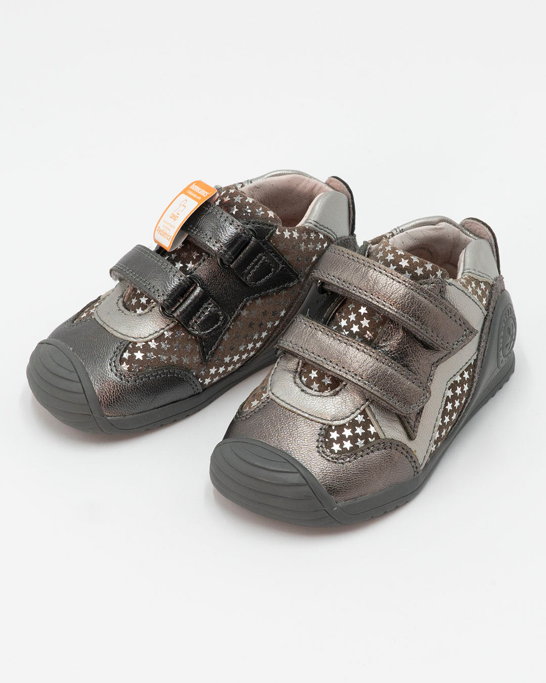 Scarpe primipassi in pelle a stelle BIOMECANICS
