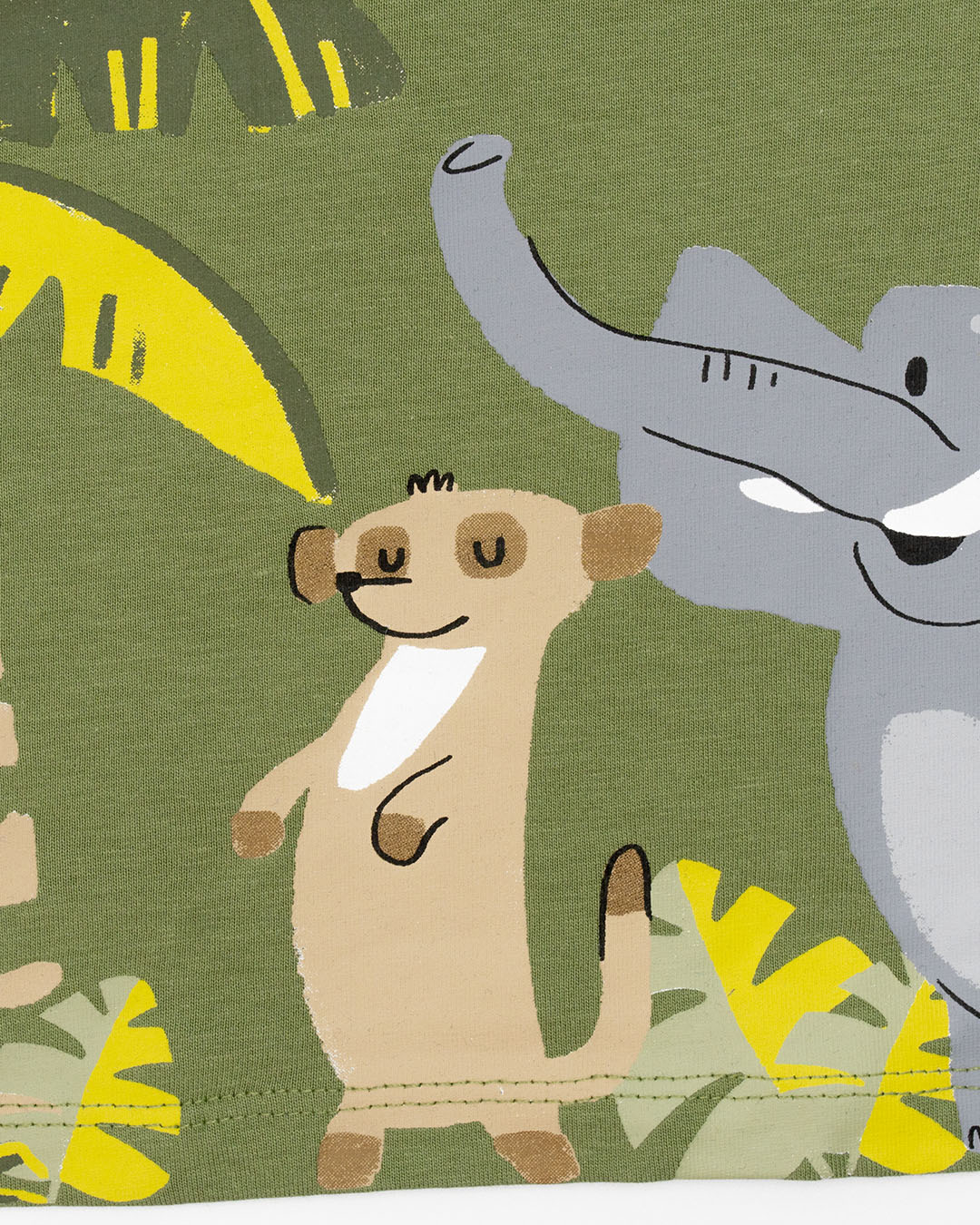T-shirt con animali della savana MAYORAL