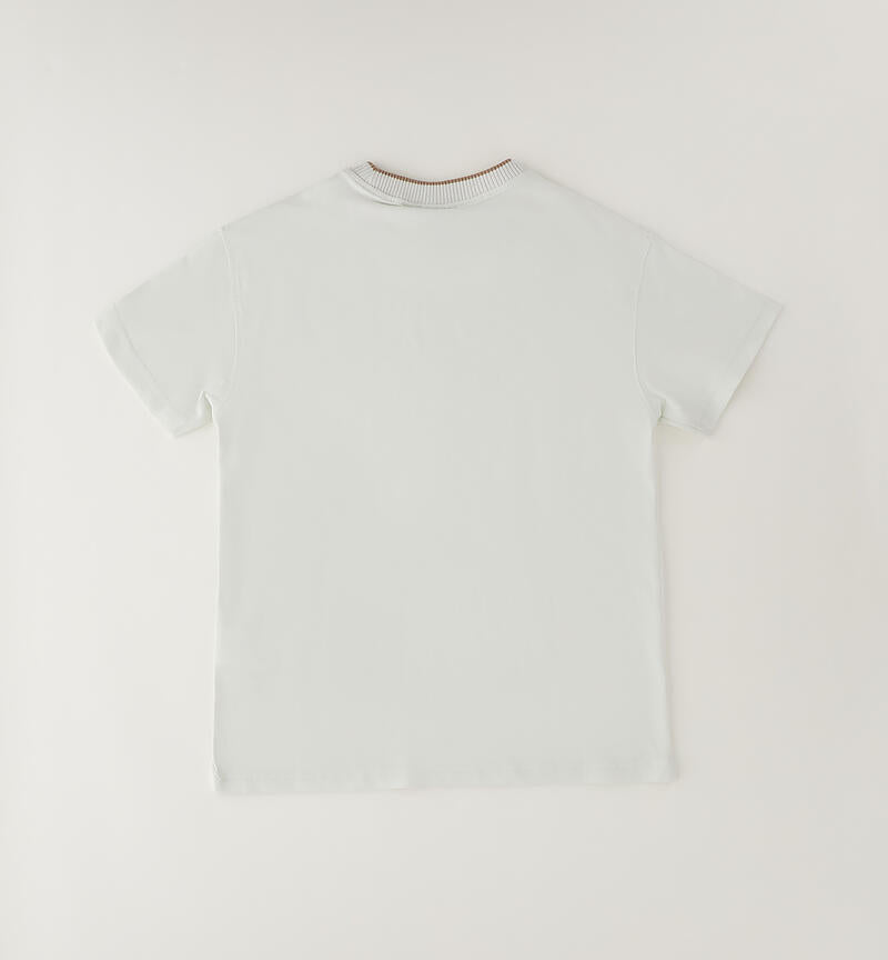 T-shirt con bordino beige art.0.H708-242 SARABANDA