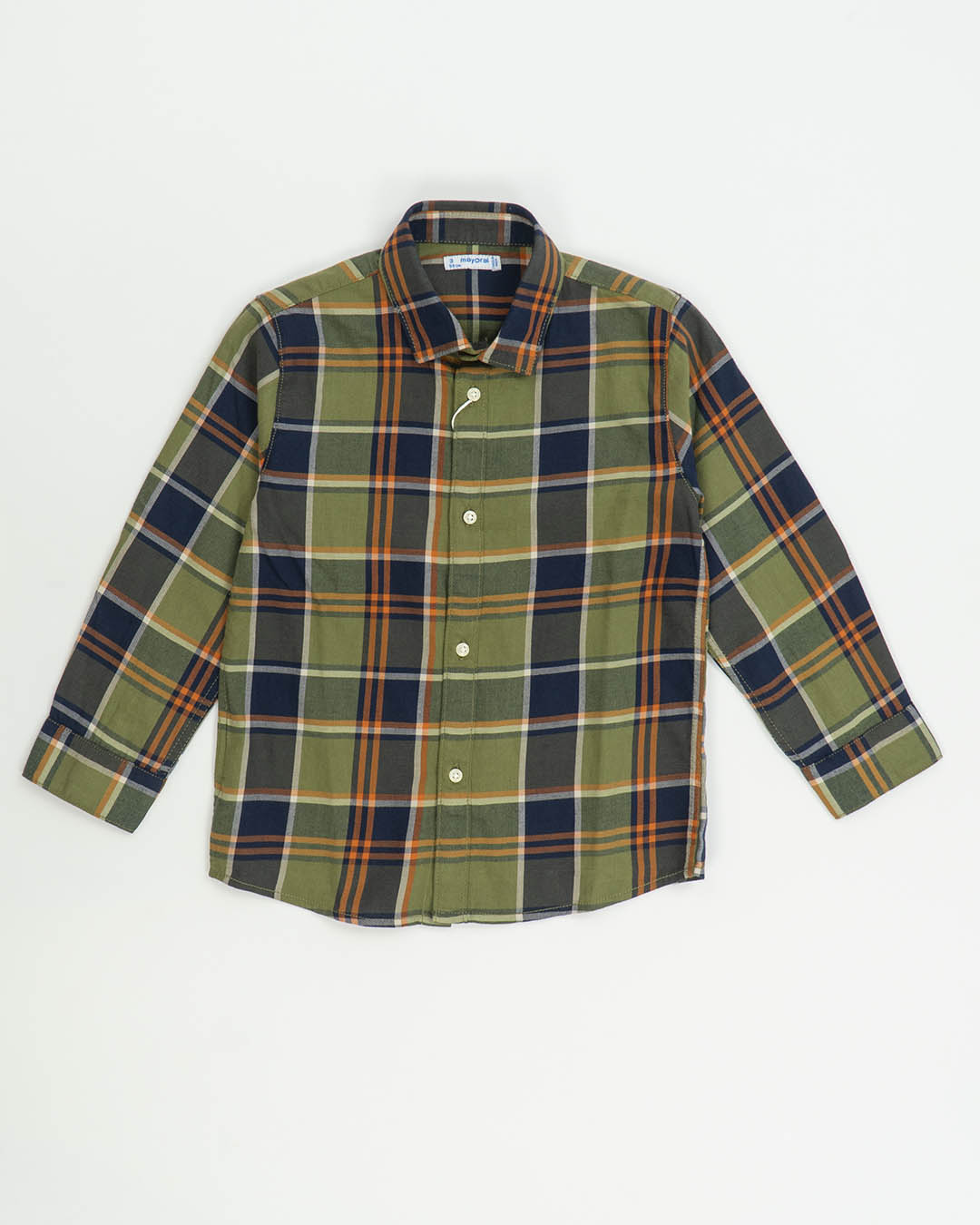 Camicia manica lunga quadri