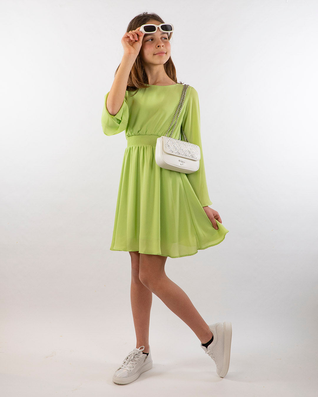 Abito manica lunga con fascia elastica I DO