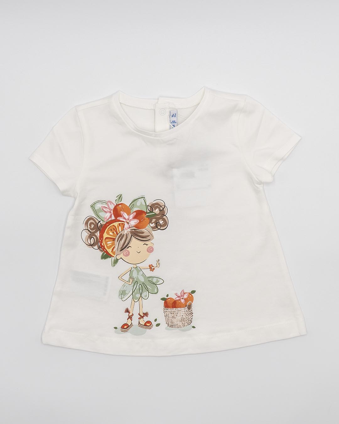 T-shirt manica corta con stampa bimba