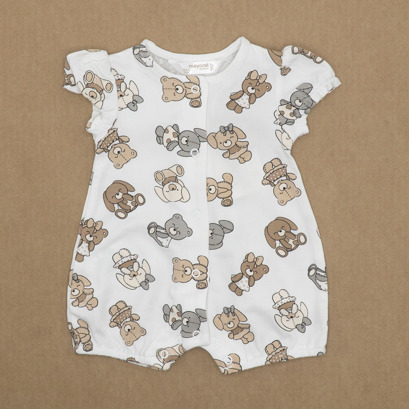 Pagliaccetto corto con orsetti MAYORAL