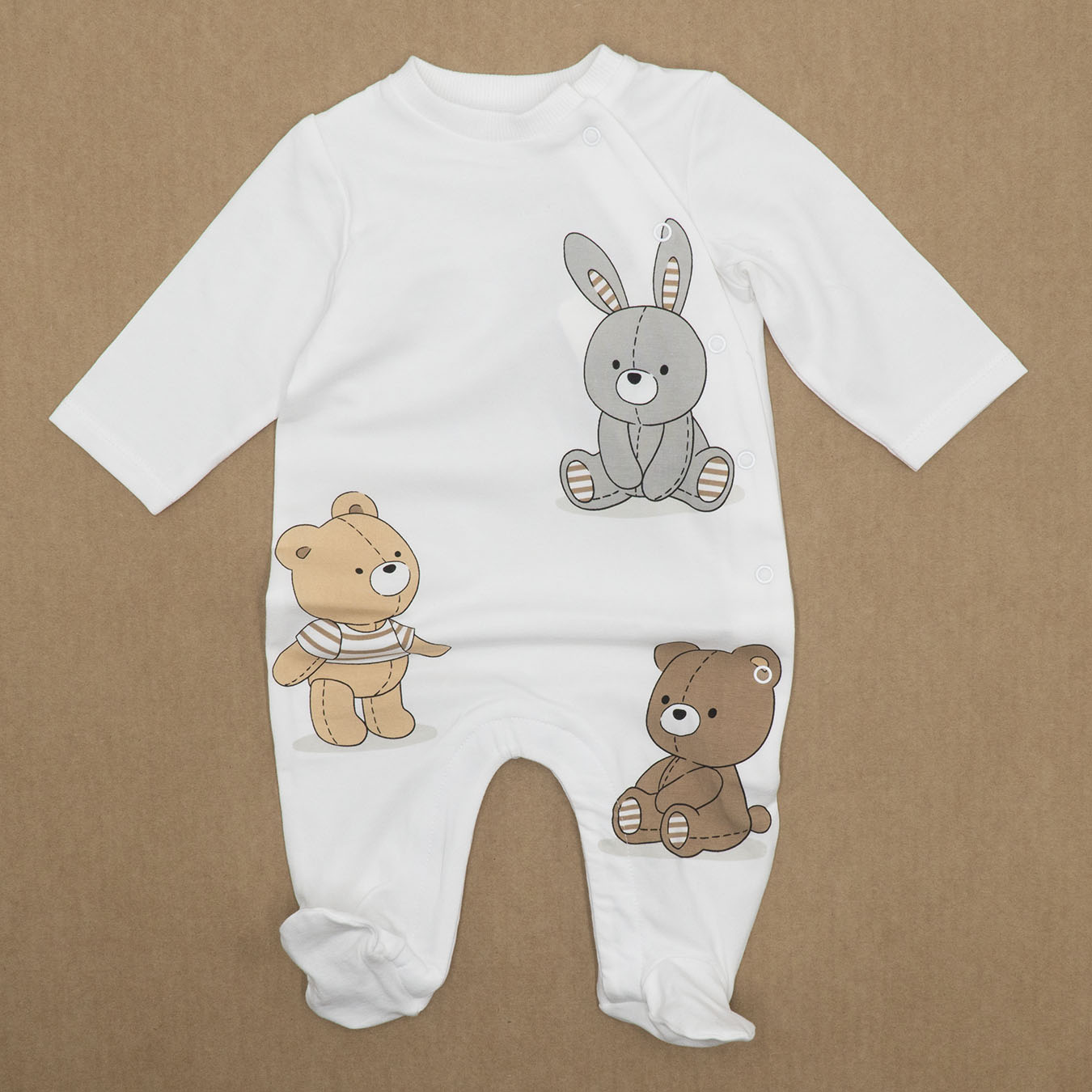 Tutina con orsetto e coniglietto MAYORAL