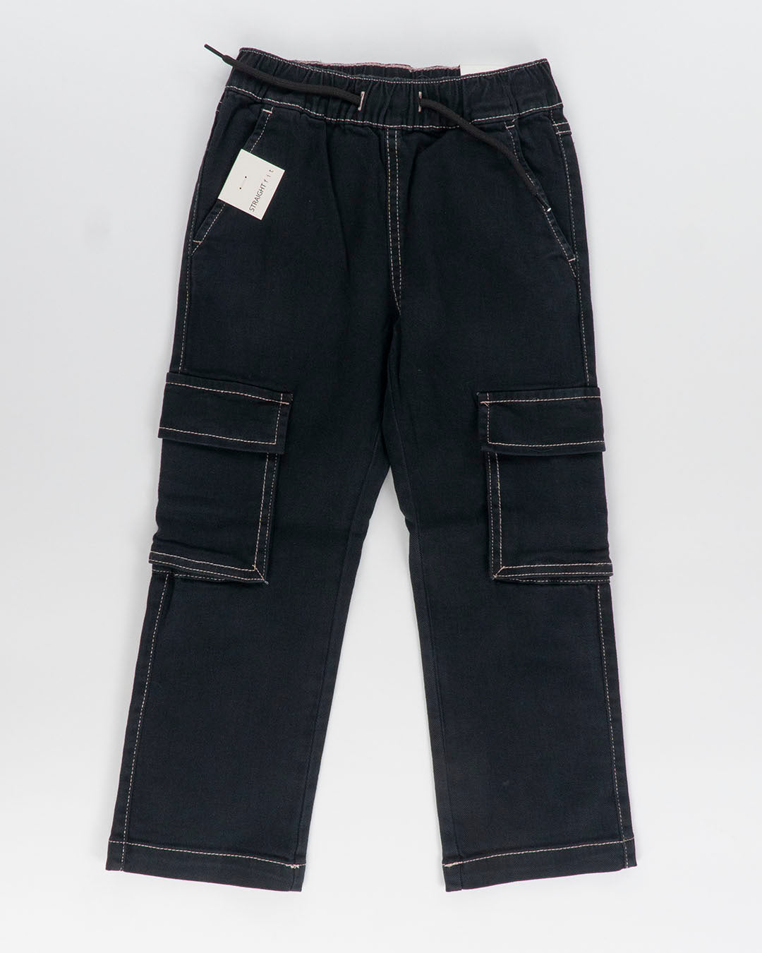 Pantaloni cargo con laccetto in vita I DO