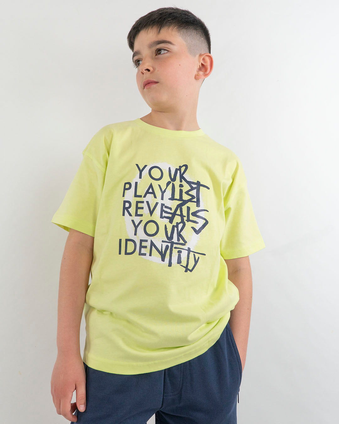 Completo 2 pezzi con t-shirt con scritte MAYORAL