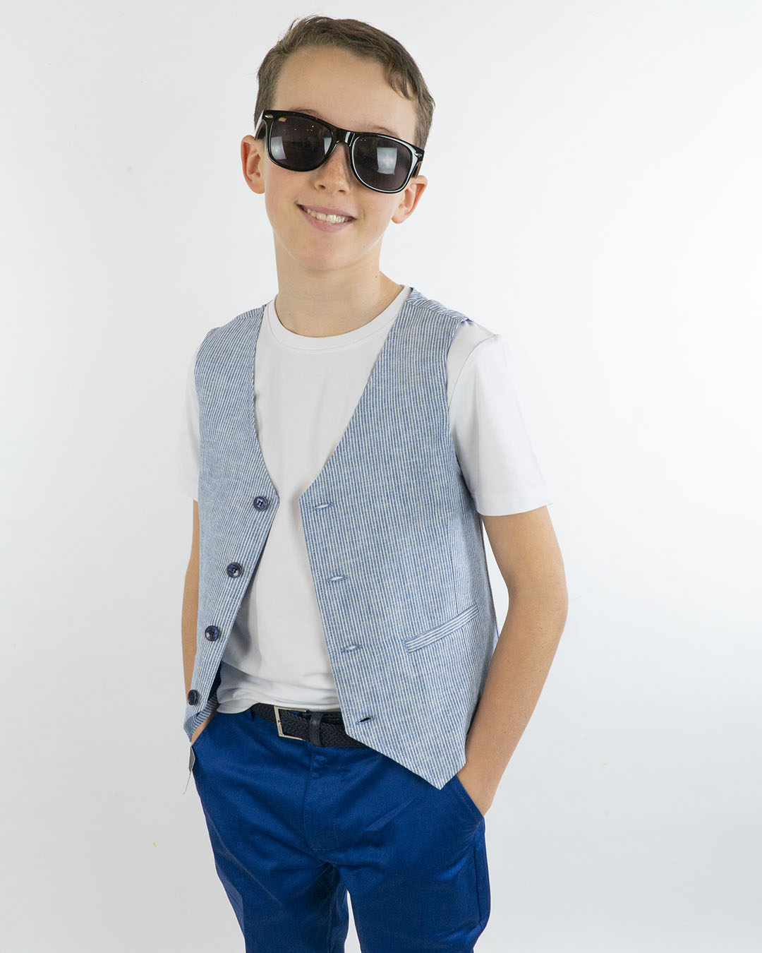 T-shirt basica in cotone elasticizzato I DO