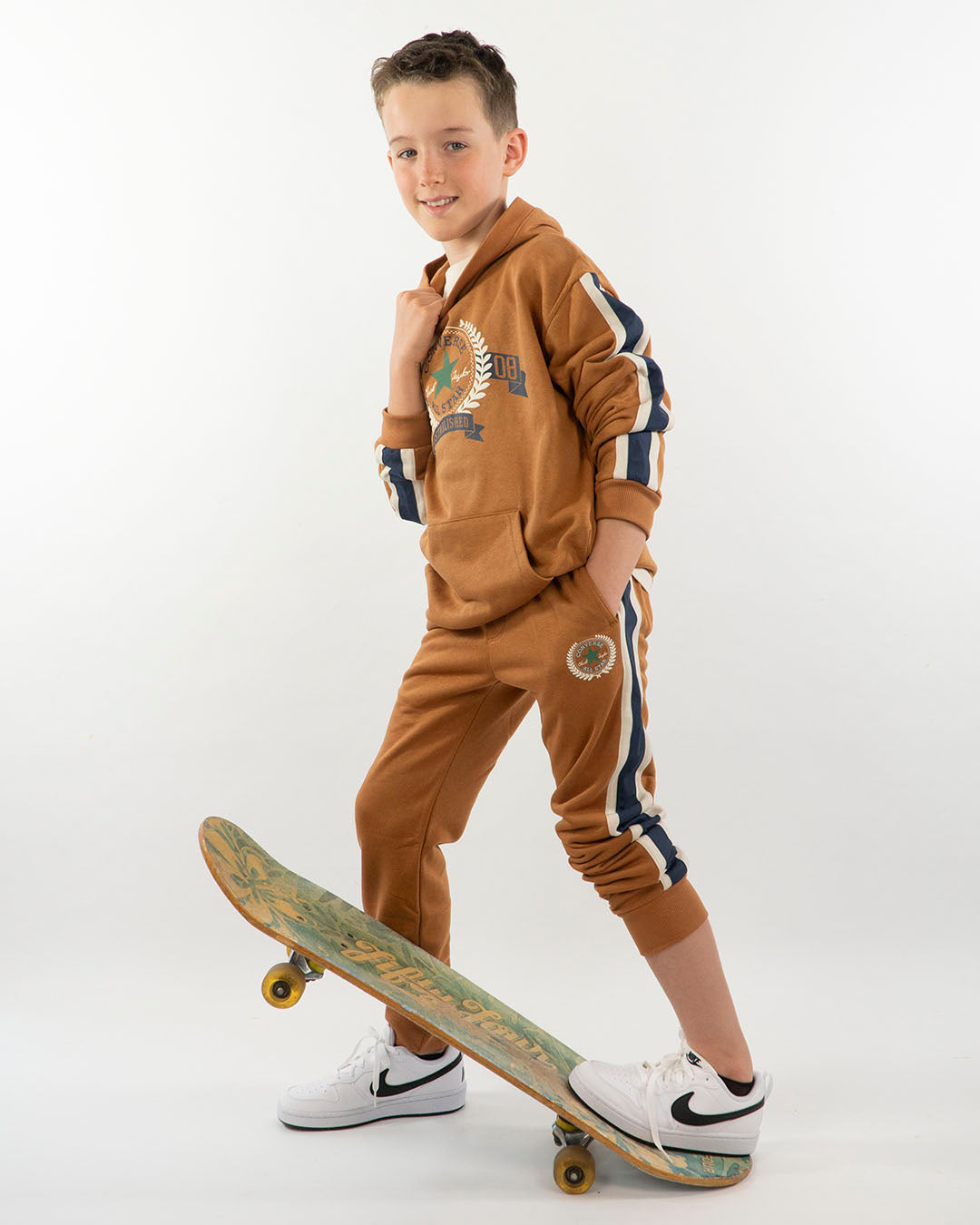 Pantalone con banda laterale CONVERSE