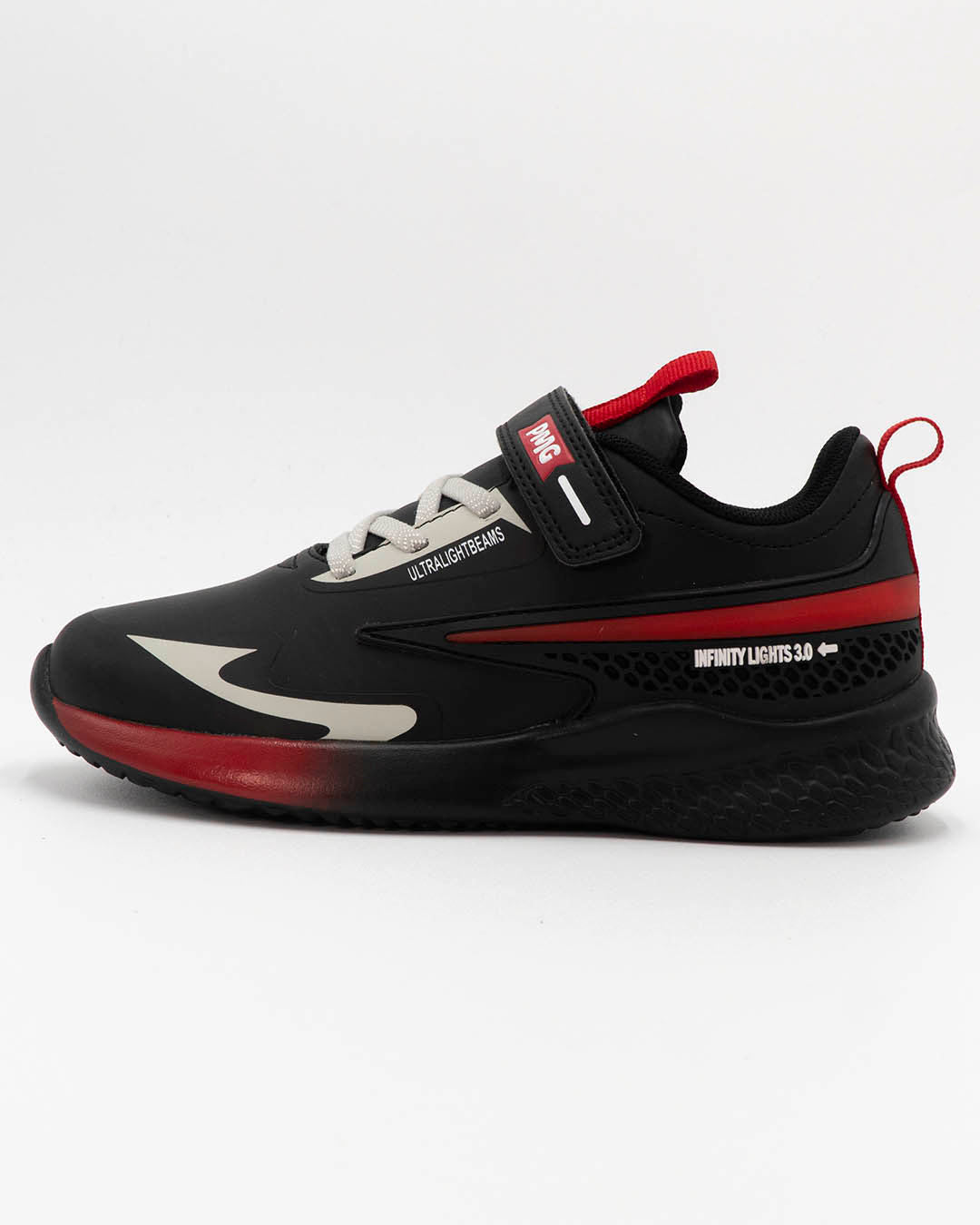 Scarpe con luci e strappi