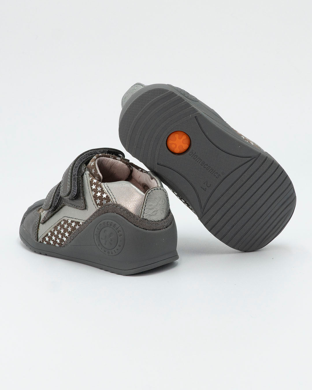 Scarpe primipassi in pelle a stelle BIOMECANICS
