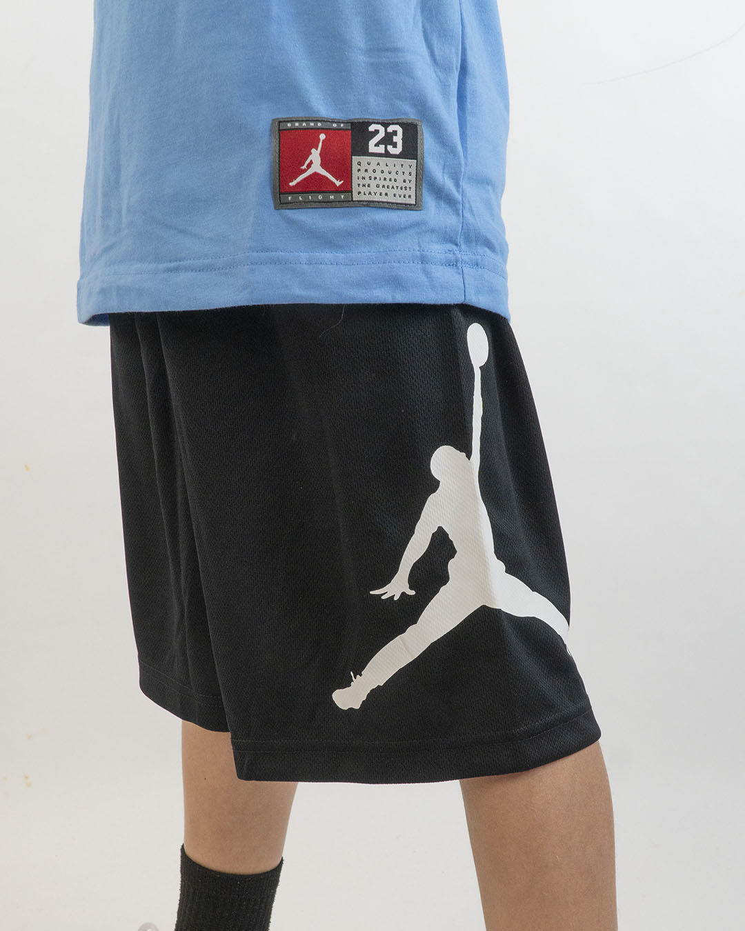 Pantaloncino leggero con logo grande JORDAN