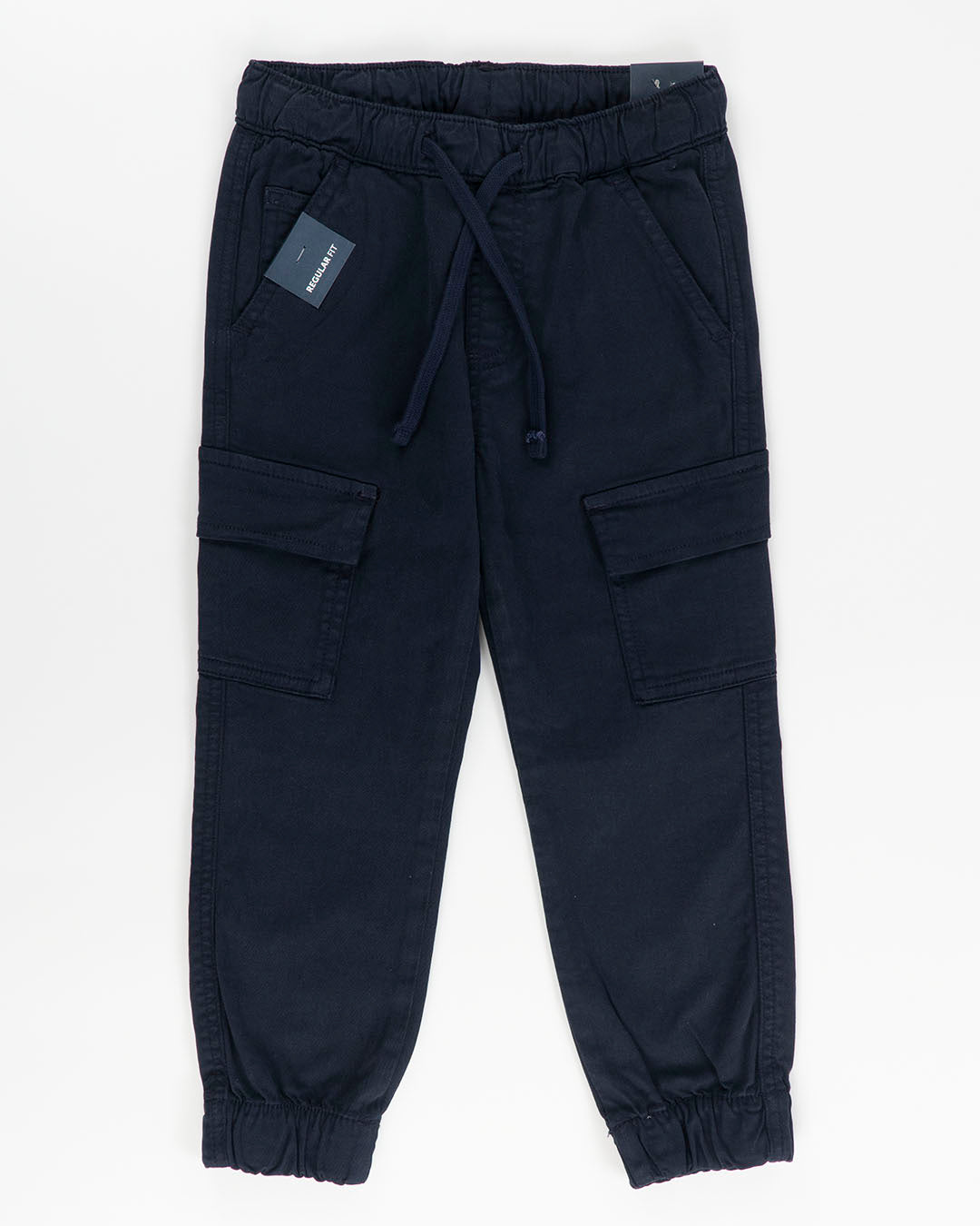 Pantaloni cargo con elastico in cintura I DO