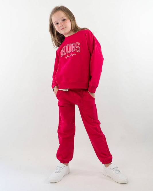 Tuta 3 pz.a peso medio con scritta glitterata I DO