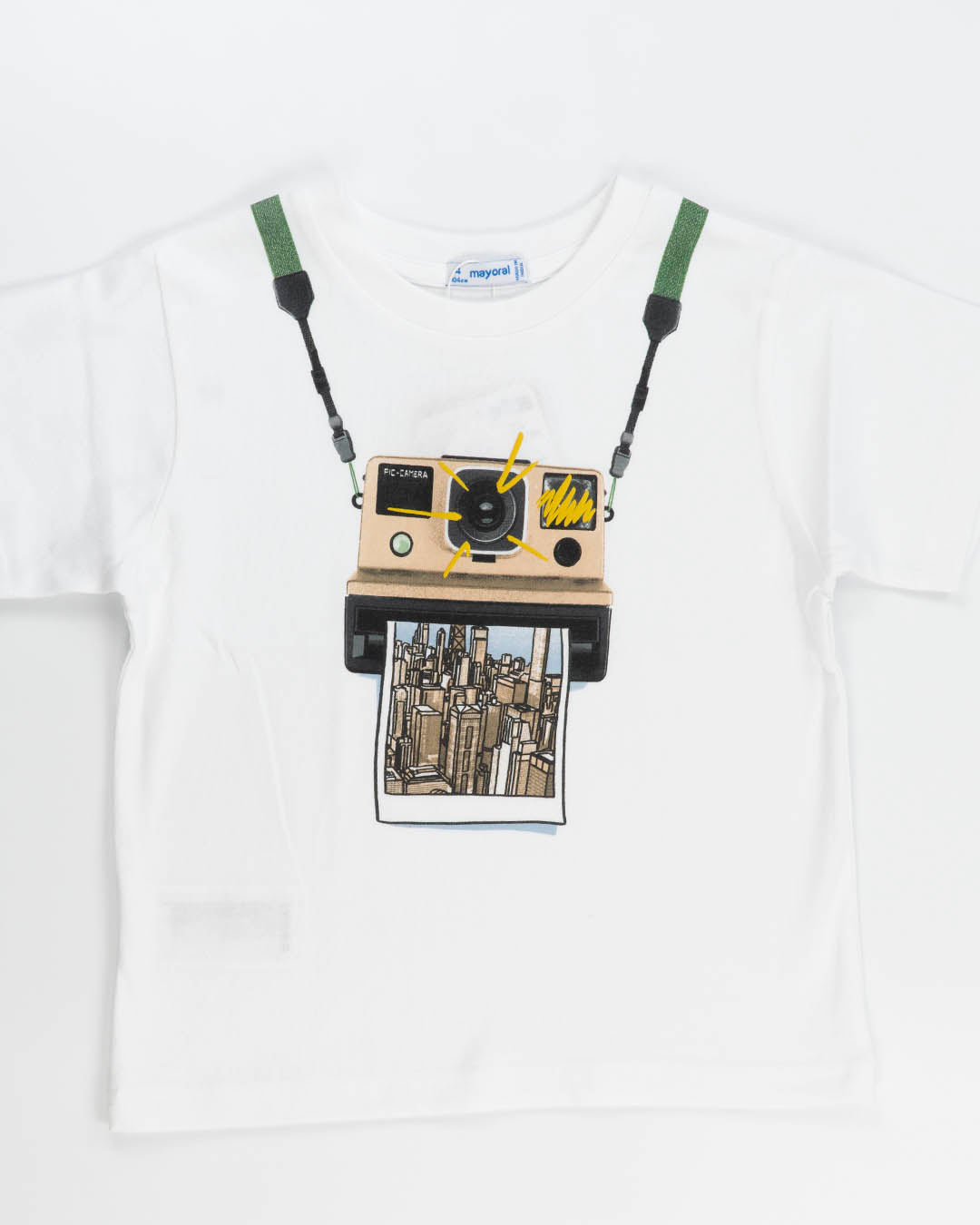 T-shirt manica corta con Polaroid MAYORAL