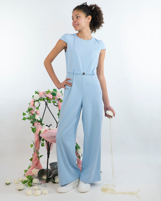 Tuta con gamba larga e cinturina KOCCA