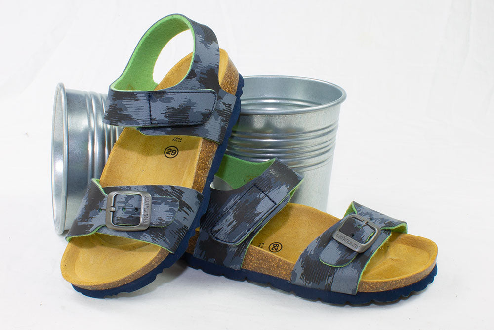 Sandalo camuflage con strappo GRUNLAND