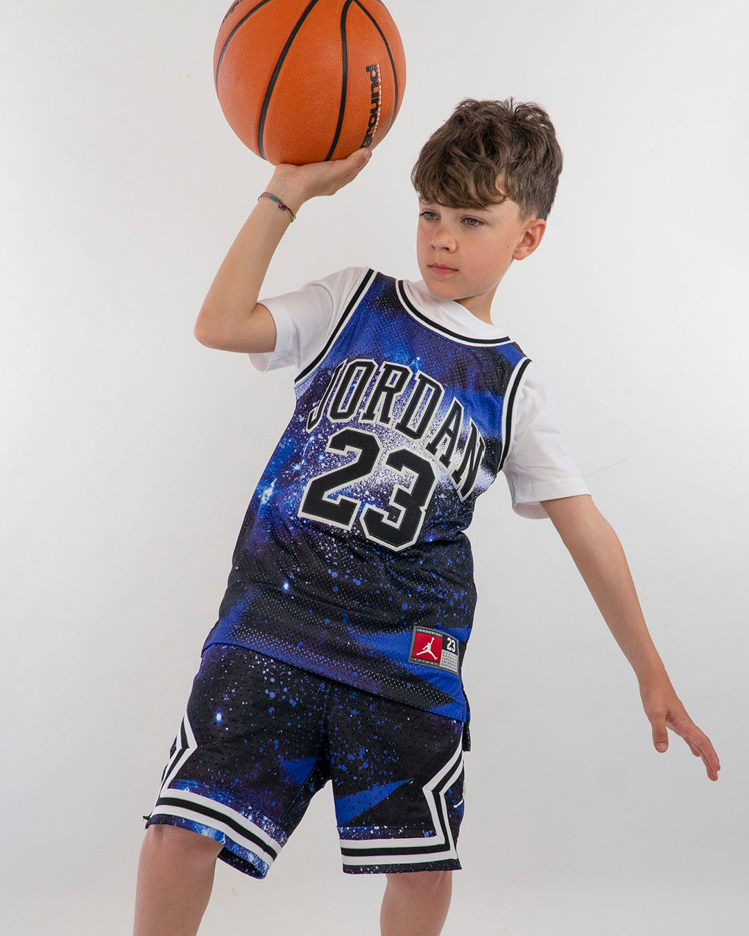 Canotta tipo basket con cielo stellato JORDAN