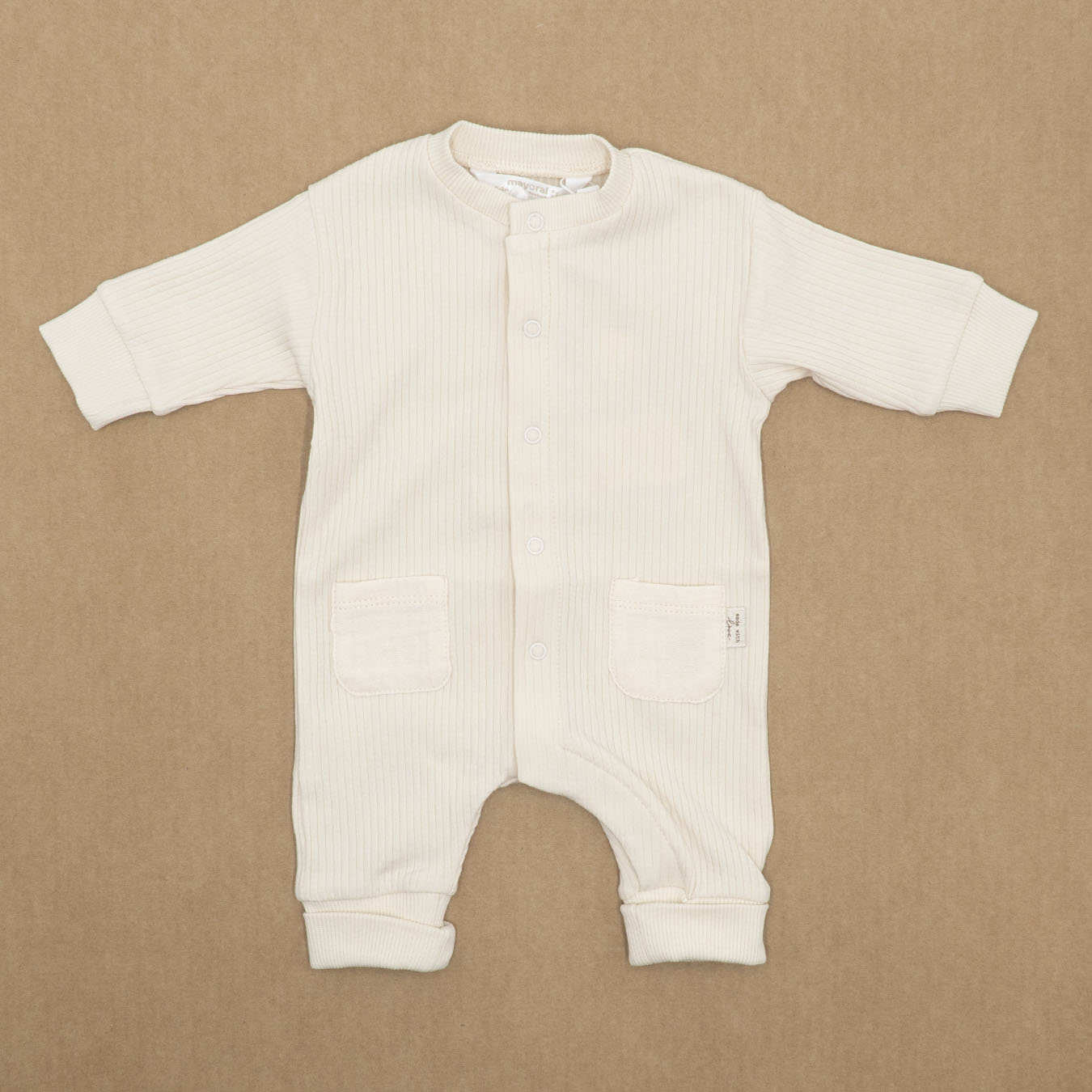 Tutina a costine con orsetto dietro MAYORAL