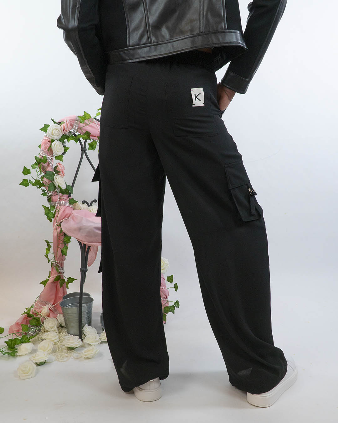 Pantaloni cargo in tessuto leggero KOCCA