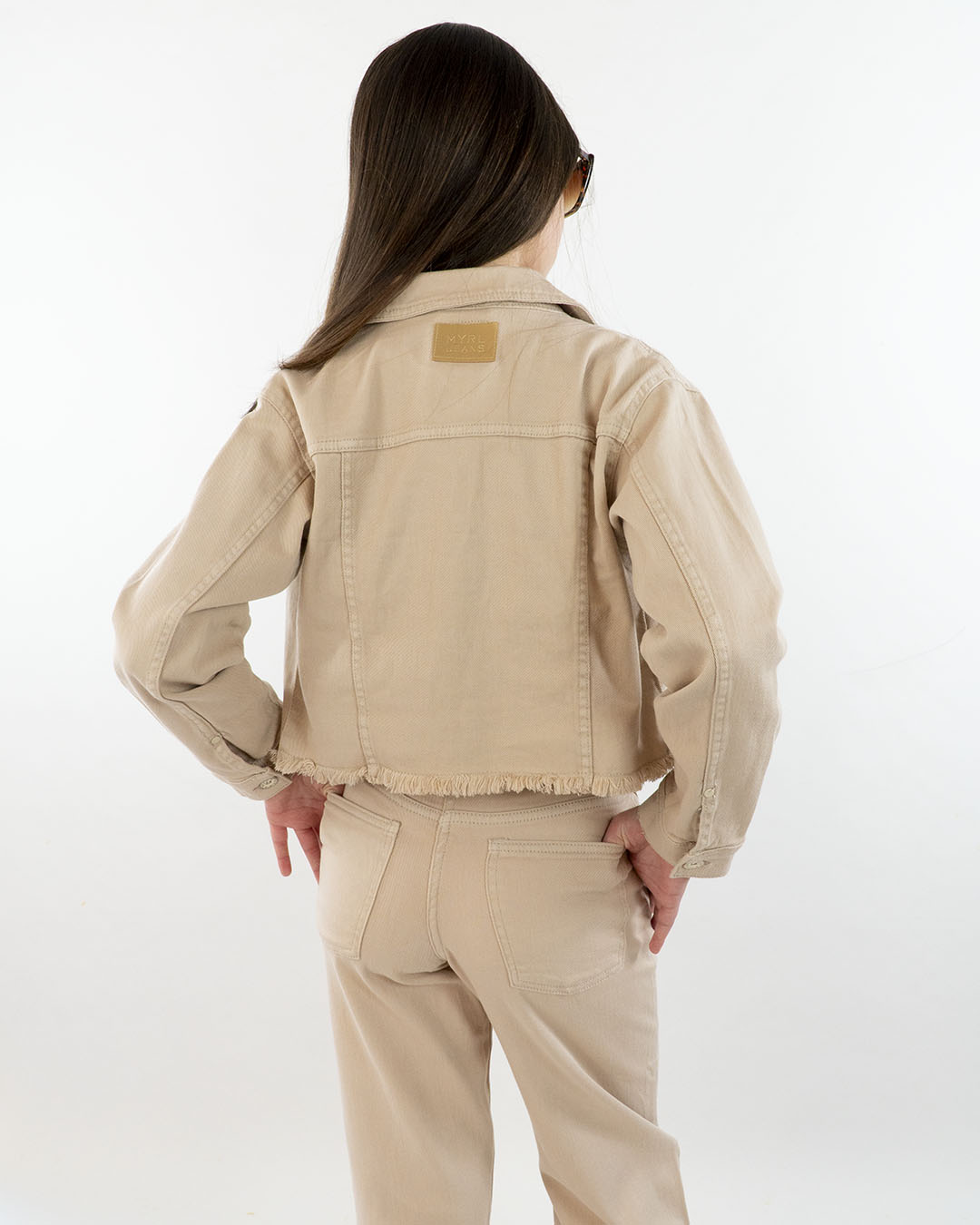 Giubbino elasticizzato sfrangiato  MAYORAL