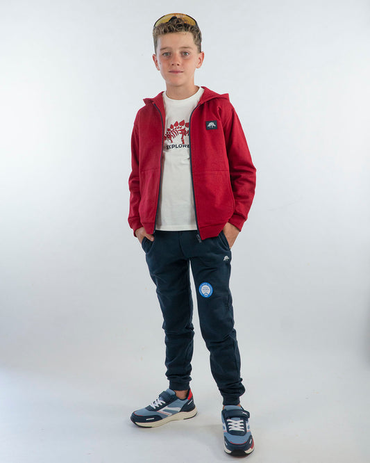 Tuta 3 pz. felpata con dinosauro MAYORAL