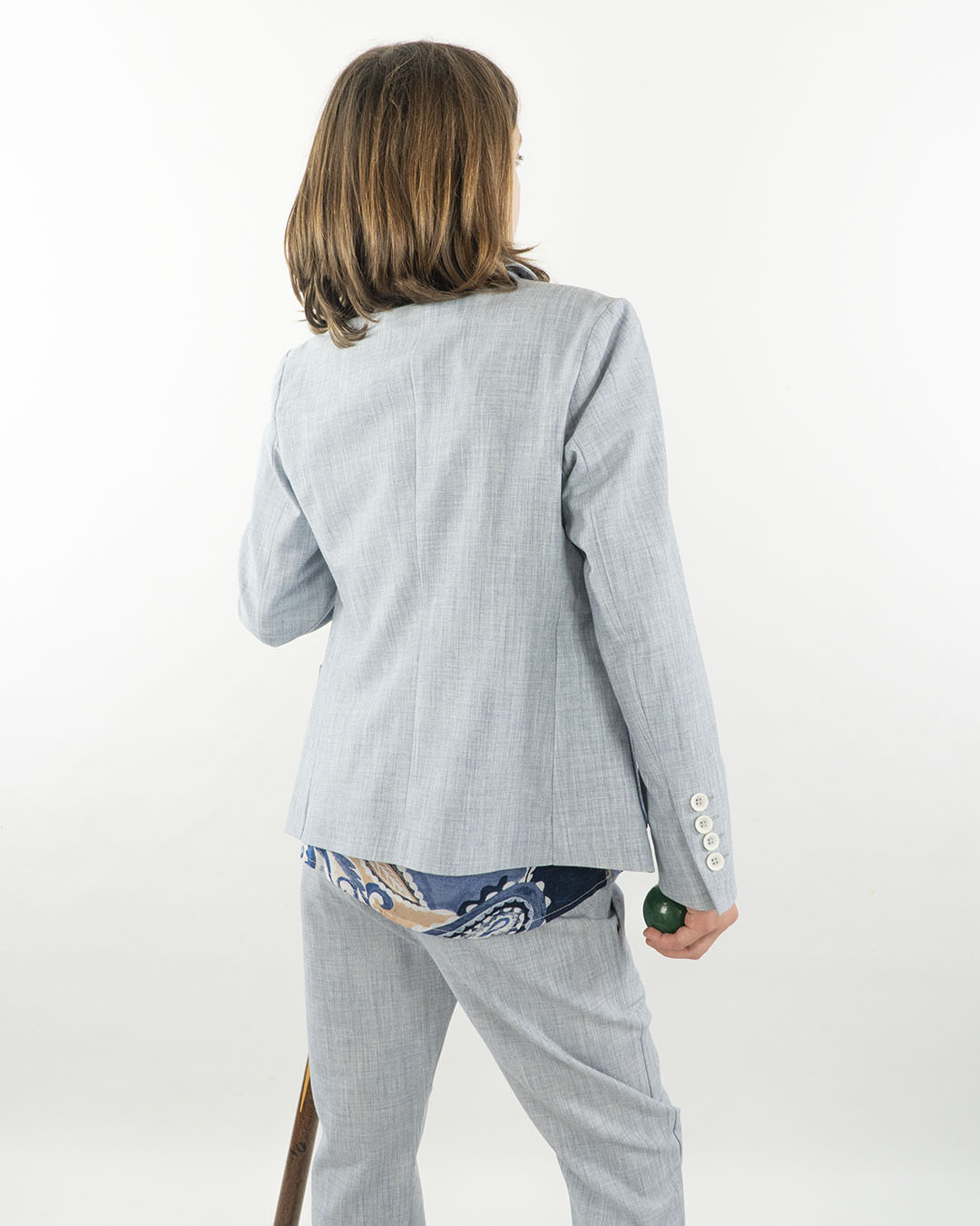 Giacca con tasche a toppa