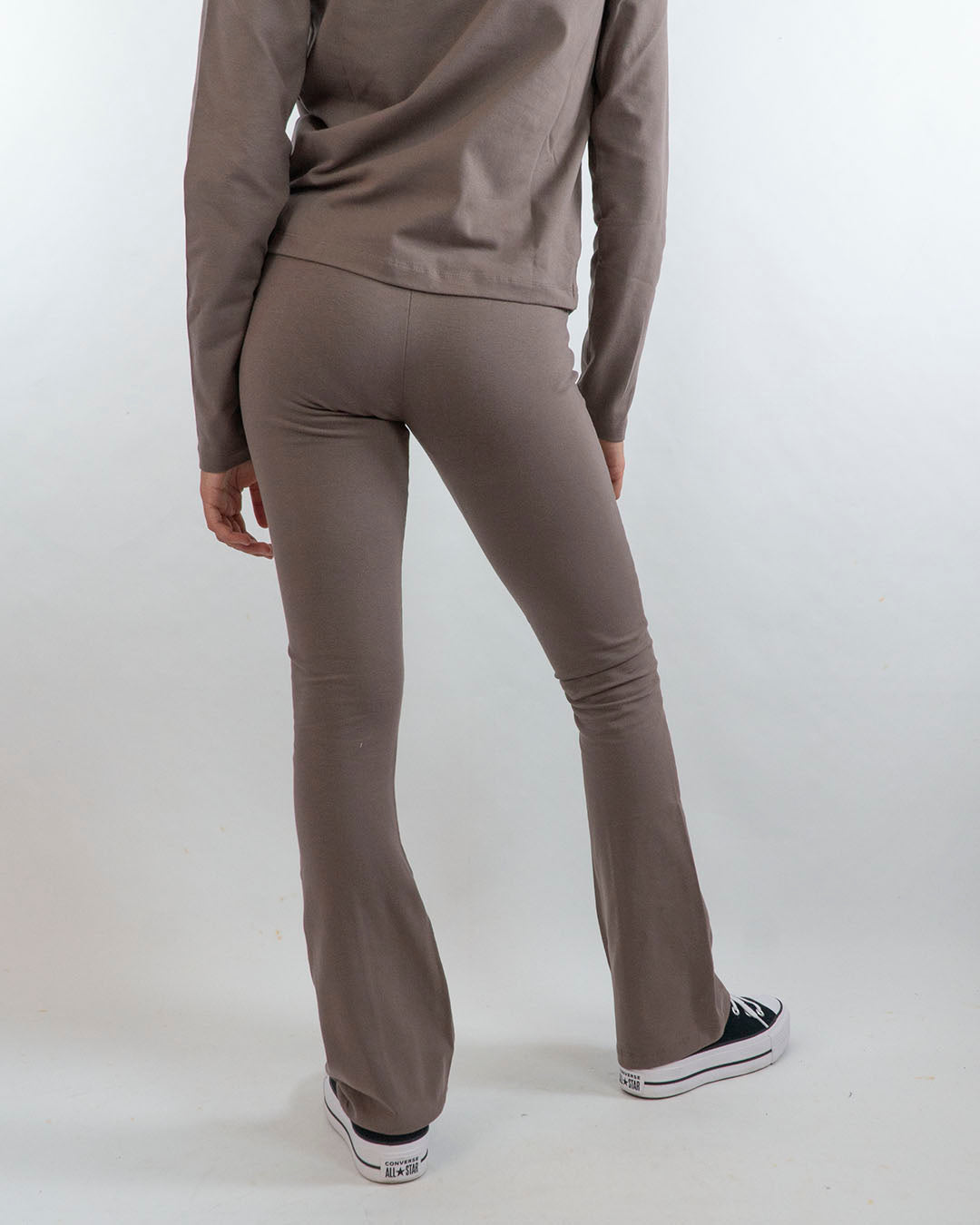 Leggings a zampa con fascia elastica in vita I DO