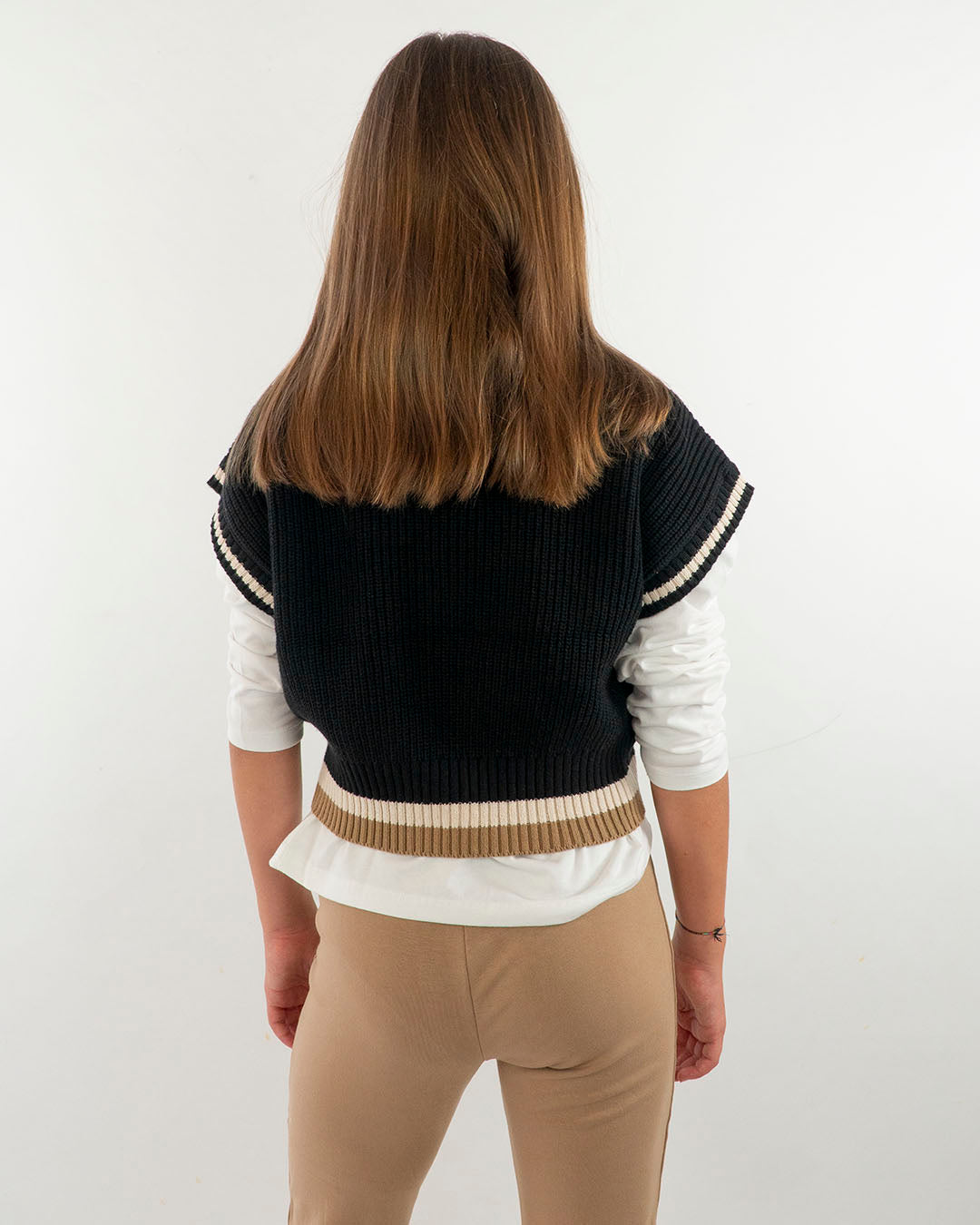 Gilet in maglia con scollo a V MAYORAL