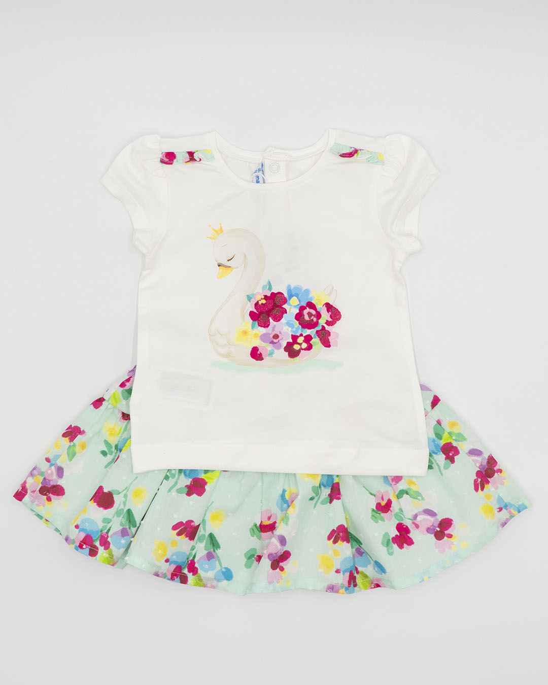 Completo 2 pezzi con T-shirt e gonna