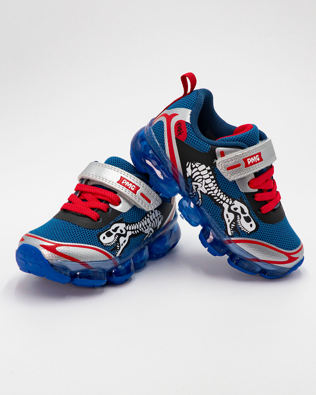 Scarpe con luci e stampa dinosauro PRIMIGI