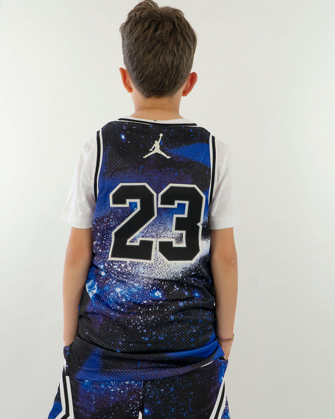 Canotta tipo basket con cielo stellato JORDAN