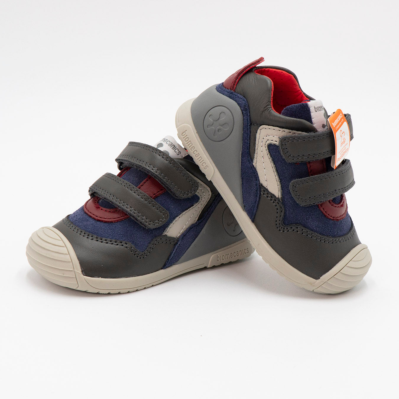 Scarpe primipassi con lati scamosciati BIOMECANICS