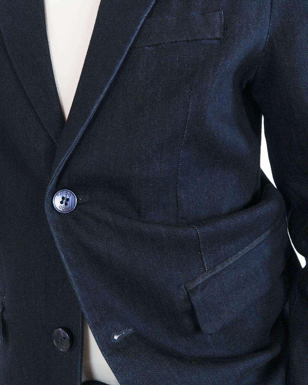 Giacca sfoderata in tessuto jeans I DO