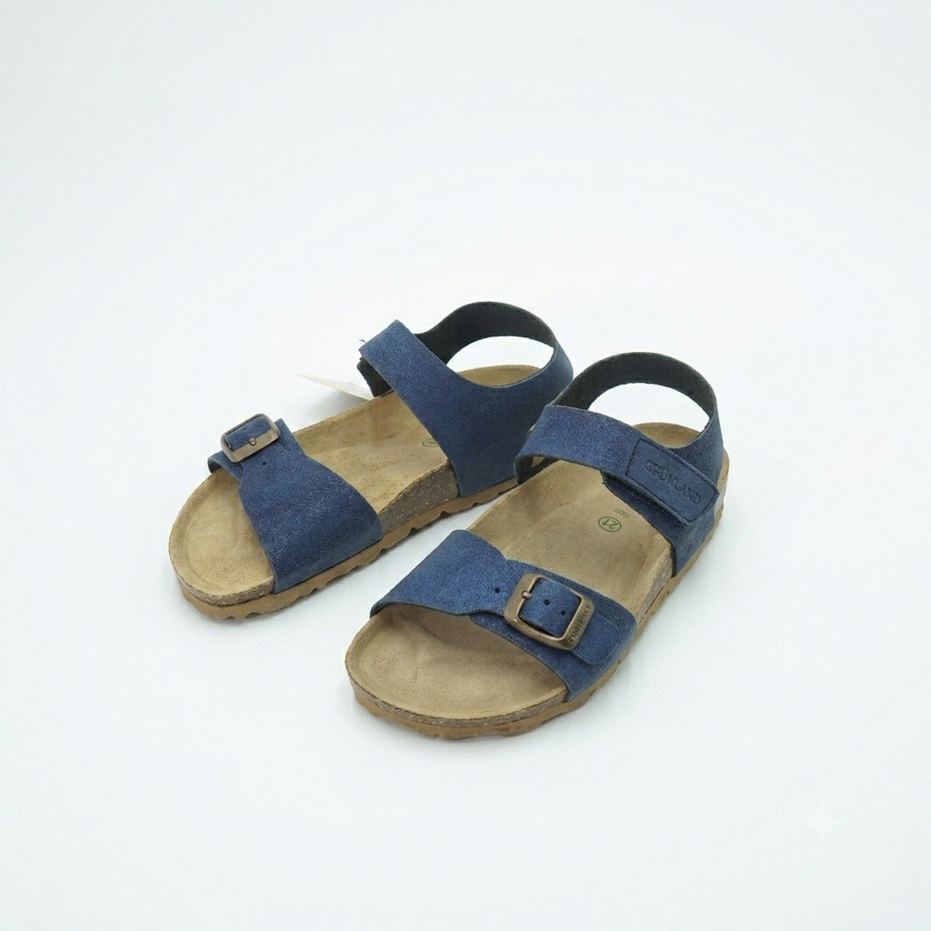 Sandalo con sottopiede in pelle art.1370 GRUNLAND