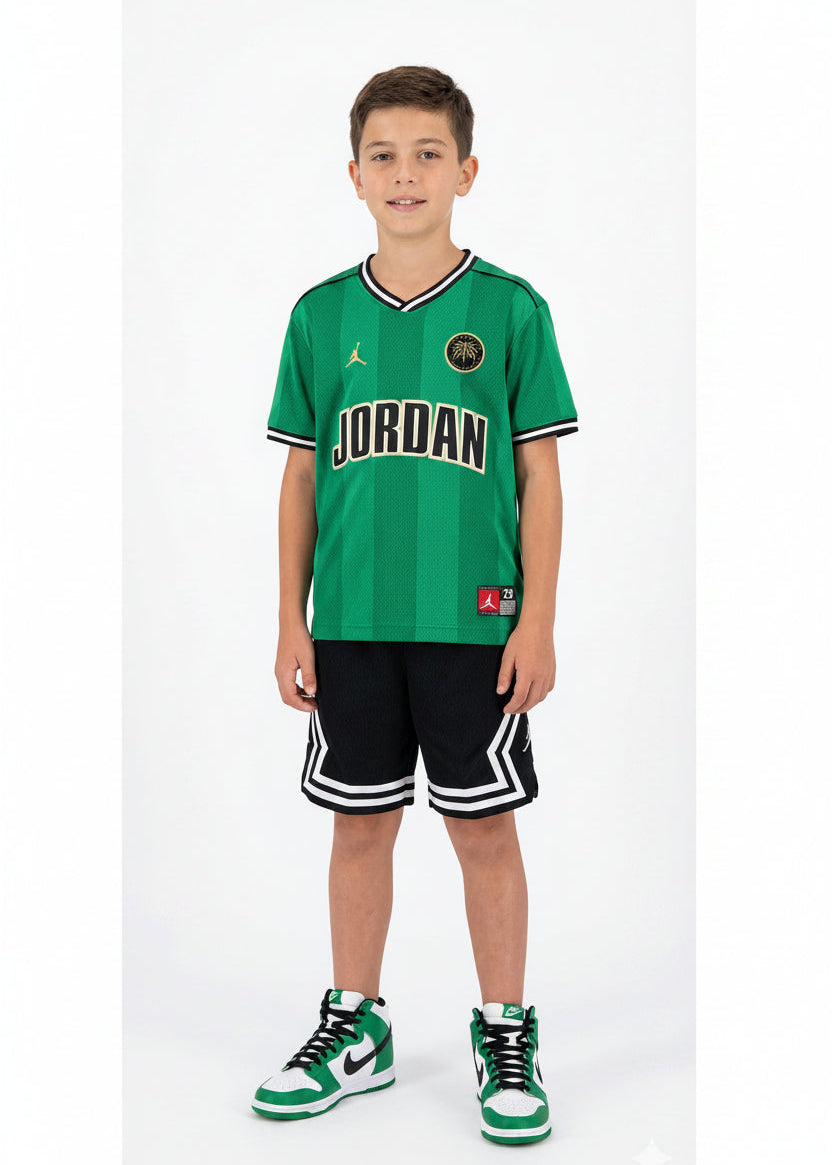 T-shirt sport scollo a V art.95F217-F4F JORDAN