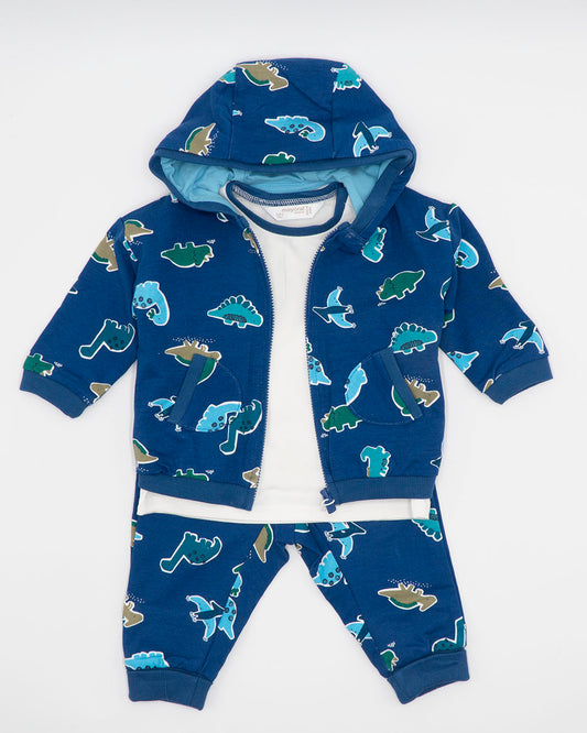 Tuta 3 pezzi ( felpa+ t-shirt+pantalone)