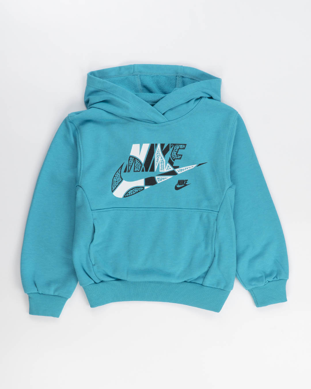 Tuta 2 pezzi in cotone chiusa con cappuccio NIKE