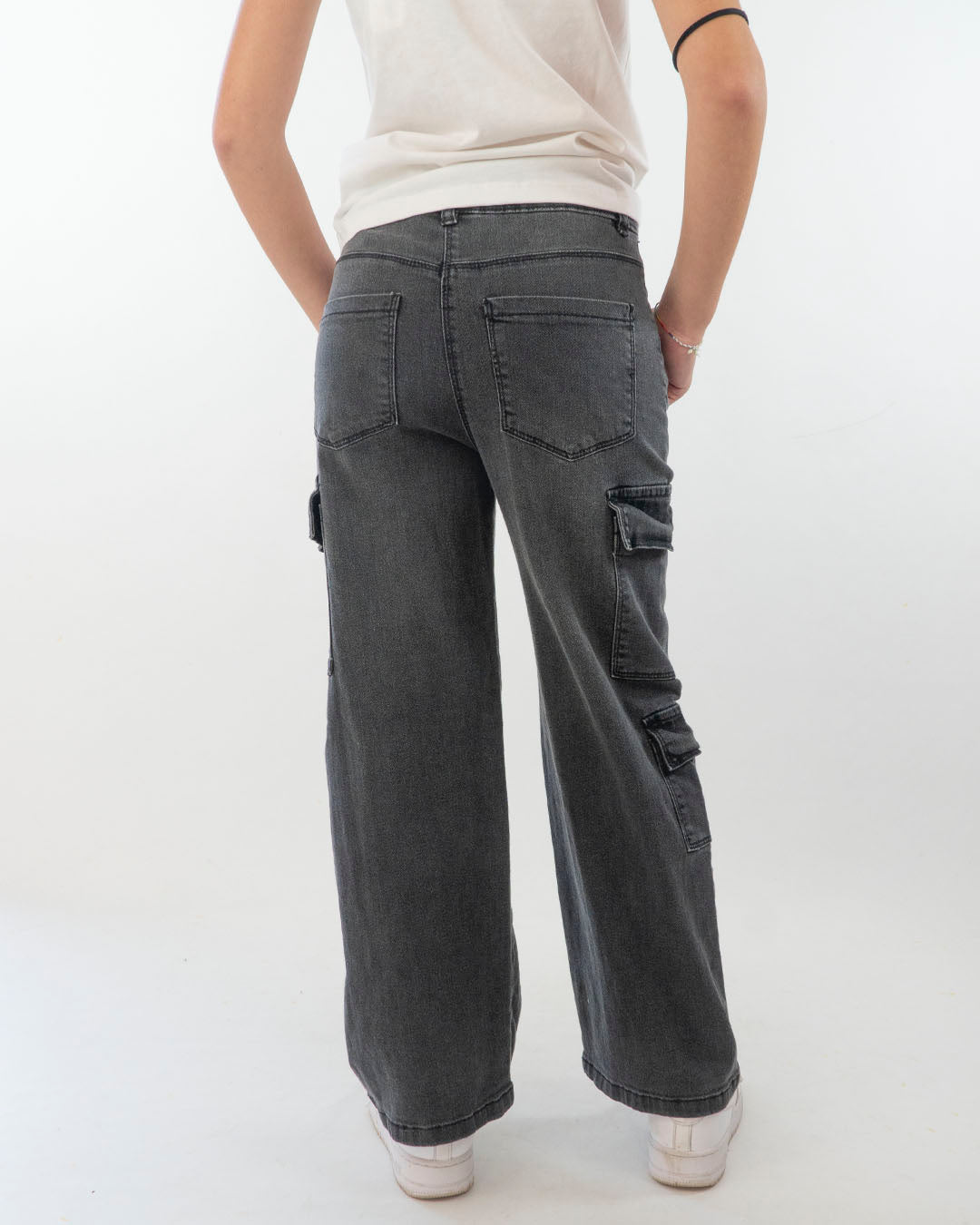 Jeans cargo a gamba larga I DO