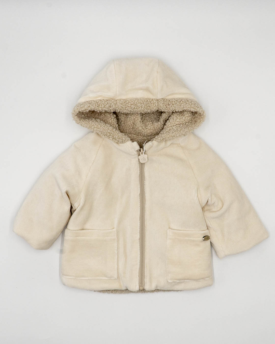 Giacca reversibile in velluto e ricciolino MAYORAL