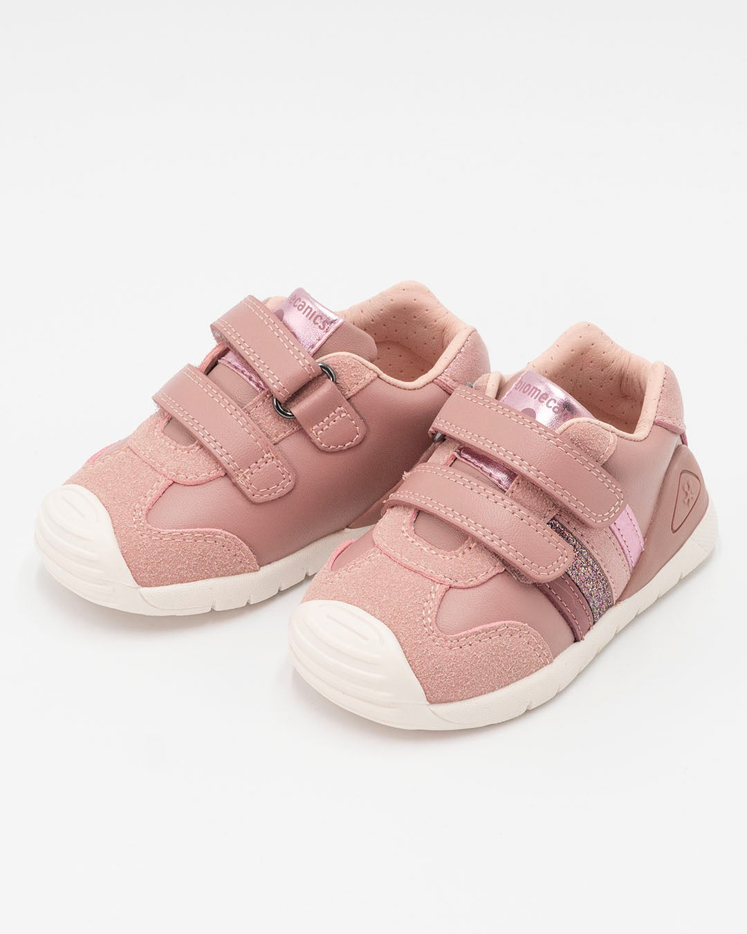 Scarpe primipassi con righine glitter BIOMECANICS