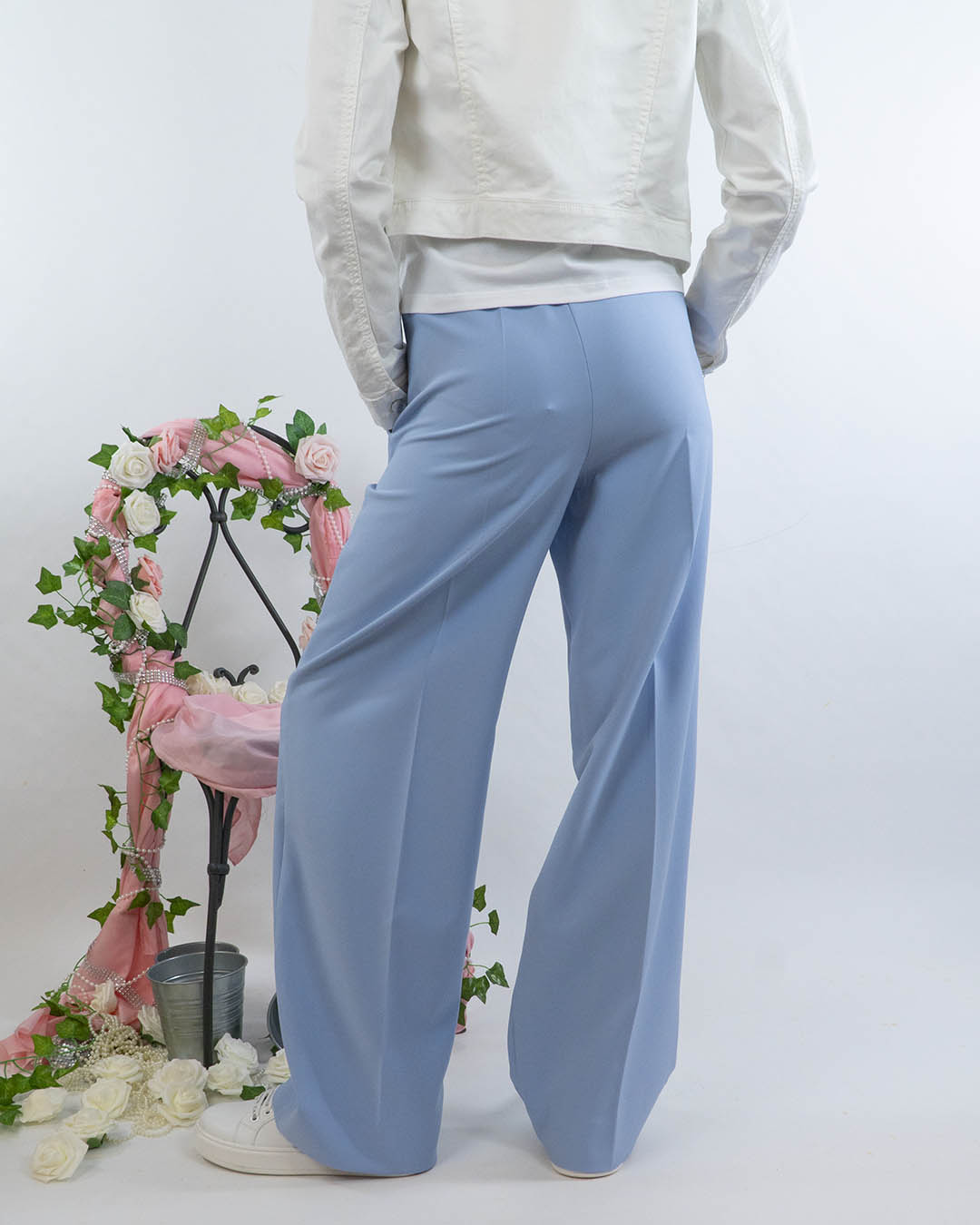 Pantaloni eleganti a gamba larga KOCCA