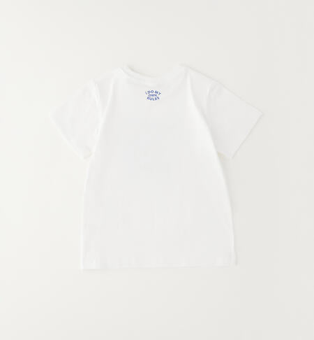 T-shirt manica corta con cane con occhiali I DO