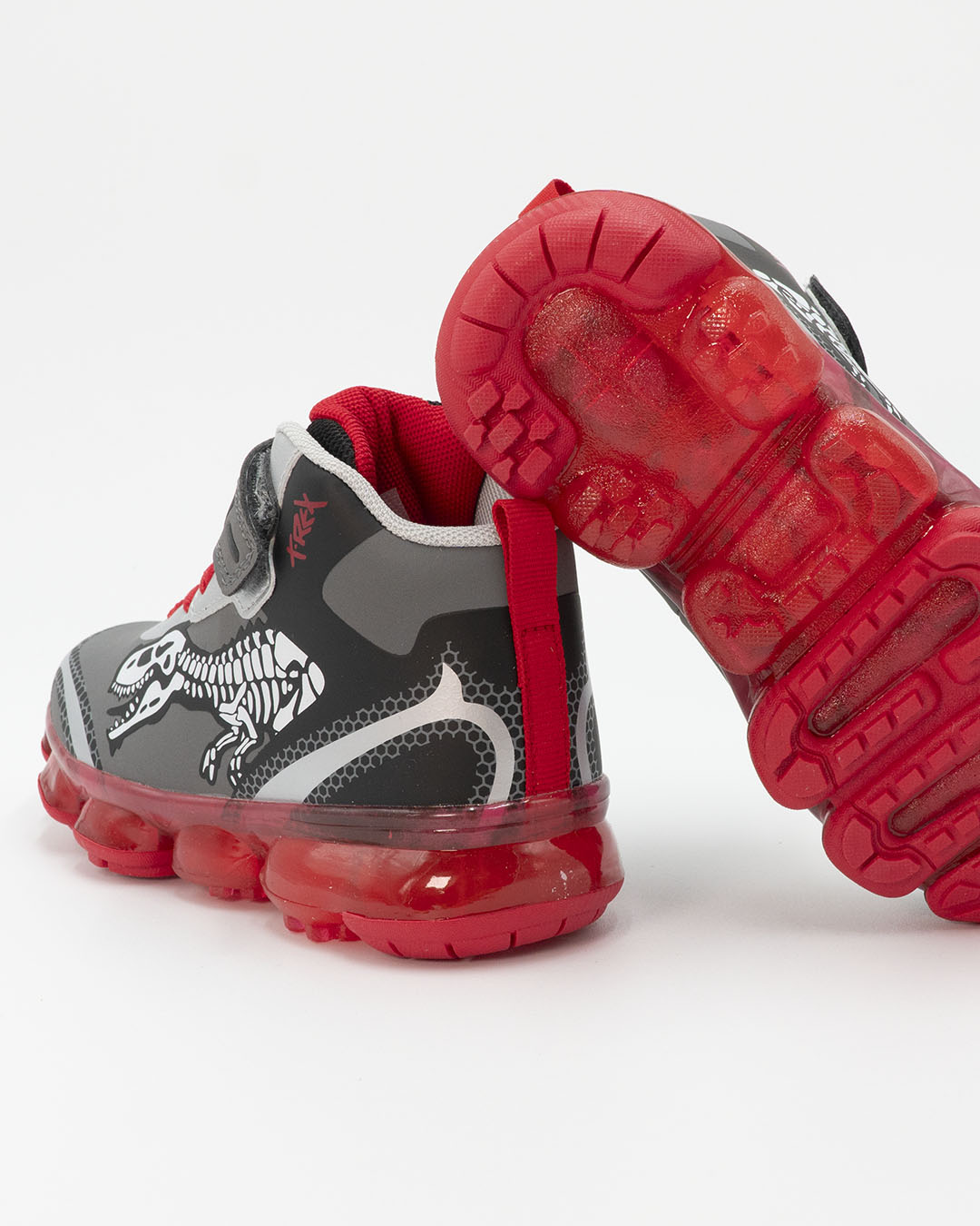 Scarpa alta con dinosauro, luci e strappo PRIMIGI