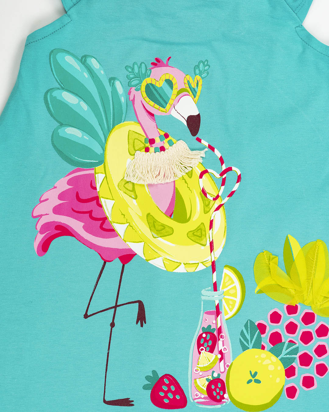 Abito con serigrafia