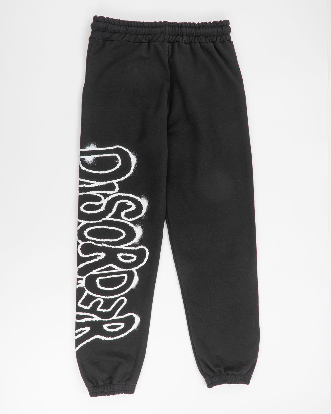 Pantaloni felpati stampa Disorder NEVER GIVE UP